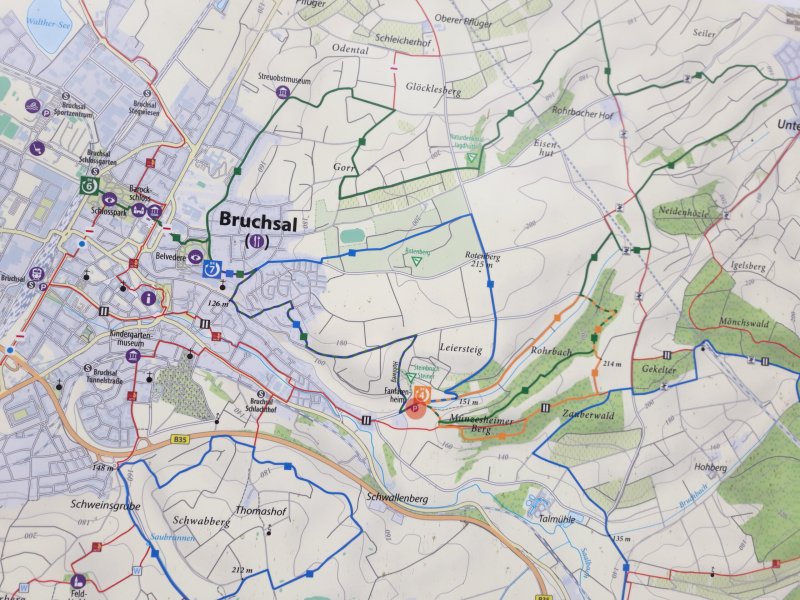 Wanderung Kanukreis Bruchsal