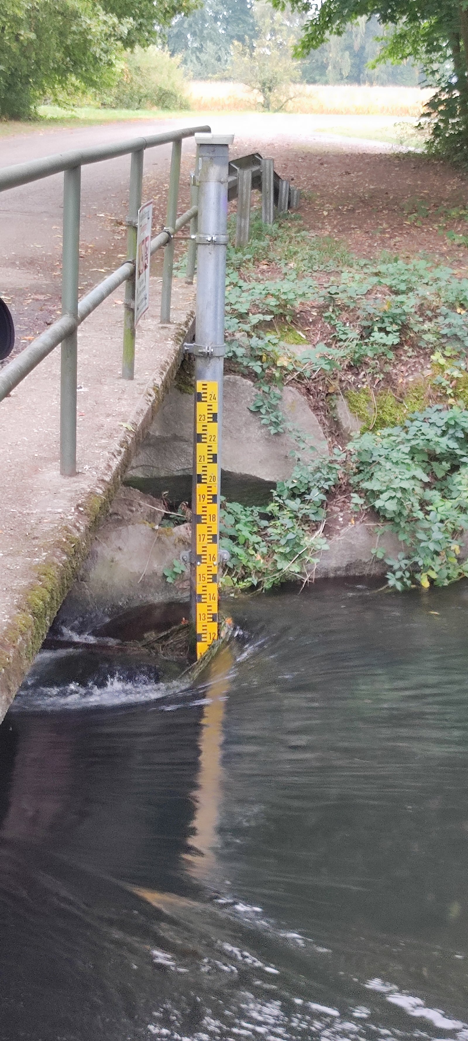 Da passt kein Paddler mehr durch.