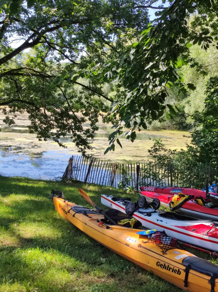 Sommerfahrt des Kanukreis Bruchsal